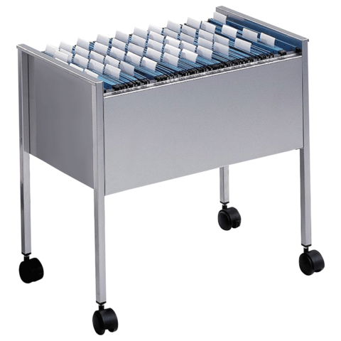 Подвесная картотека в передвижной тележке