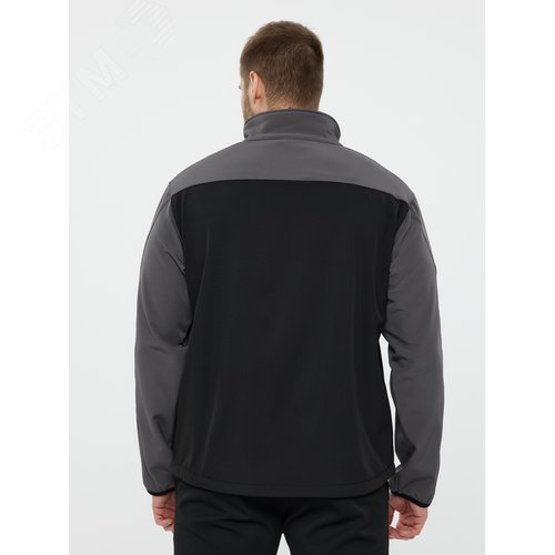 Куртка демисезонная муж. Lulea сер/черн р.XXXL(LULE2GR3X)ЗД599296