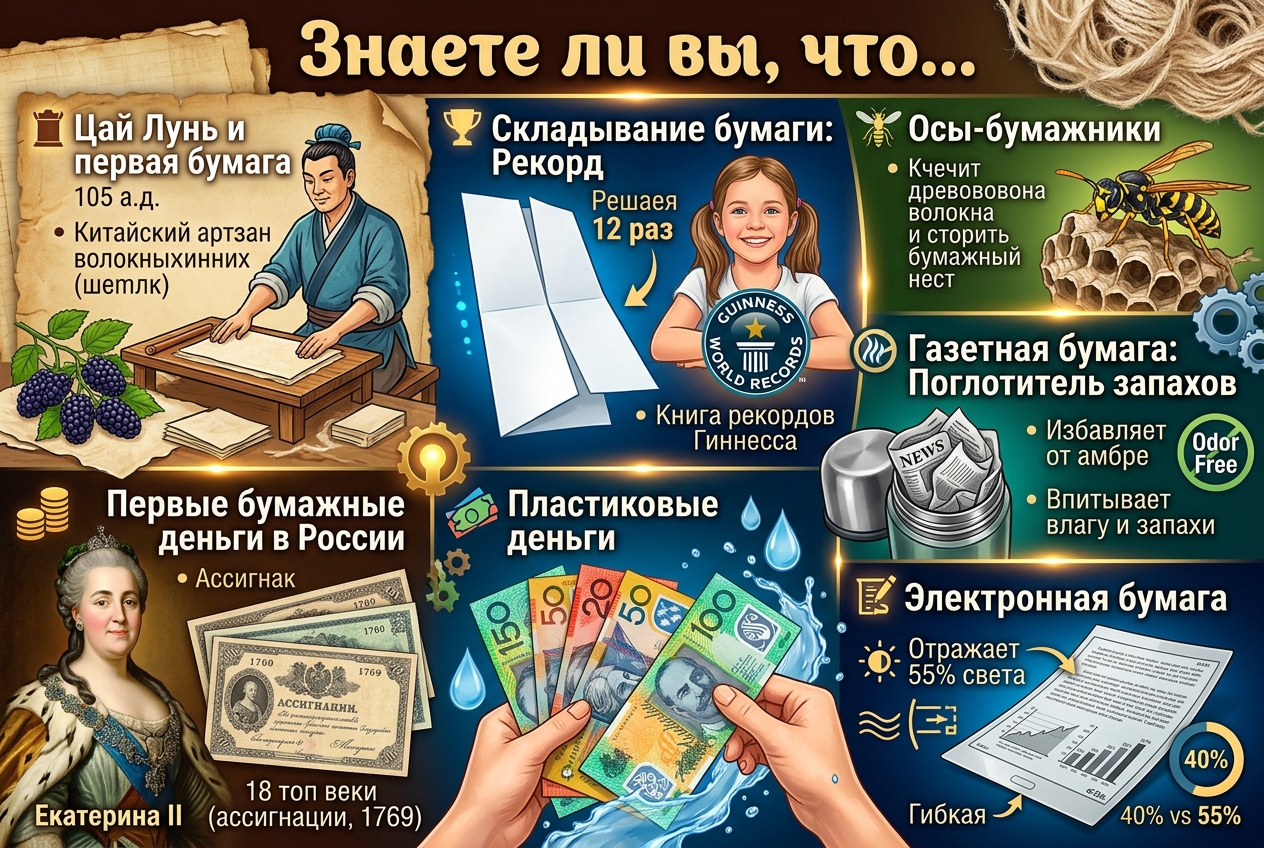 Интересные факты для любознательных