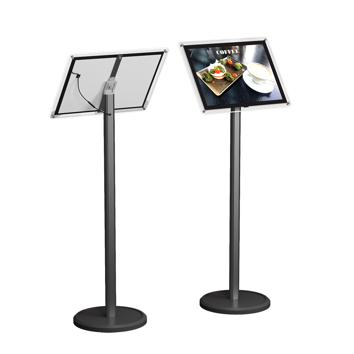 Стойки напольные рекламные