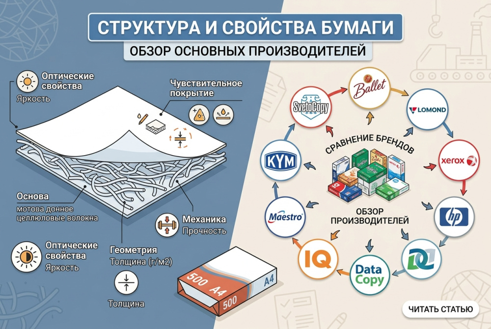 Как выбрать бумагу для офисной техники. Часть 2