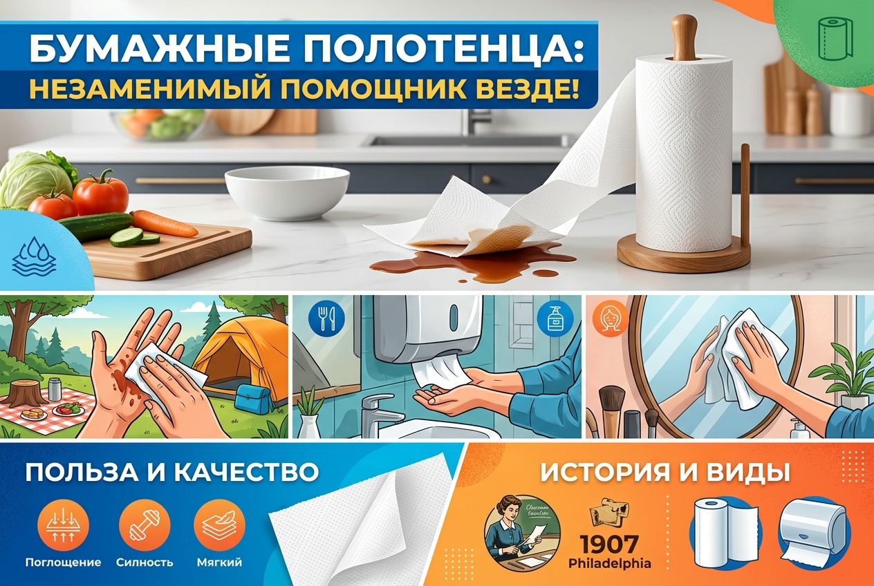 Бумажные полотенца: отряд быстрого реагирования