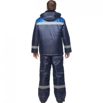 Куртка рабочая зимняя муж з32-КУ син/вас оксф 64-66/182-188