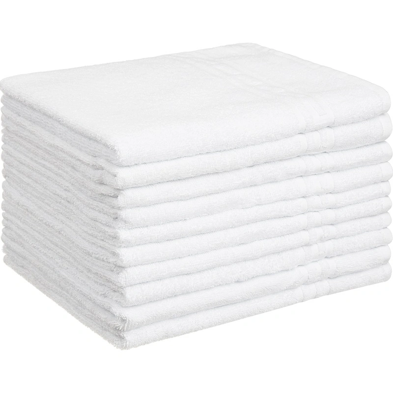 Полотенца белые