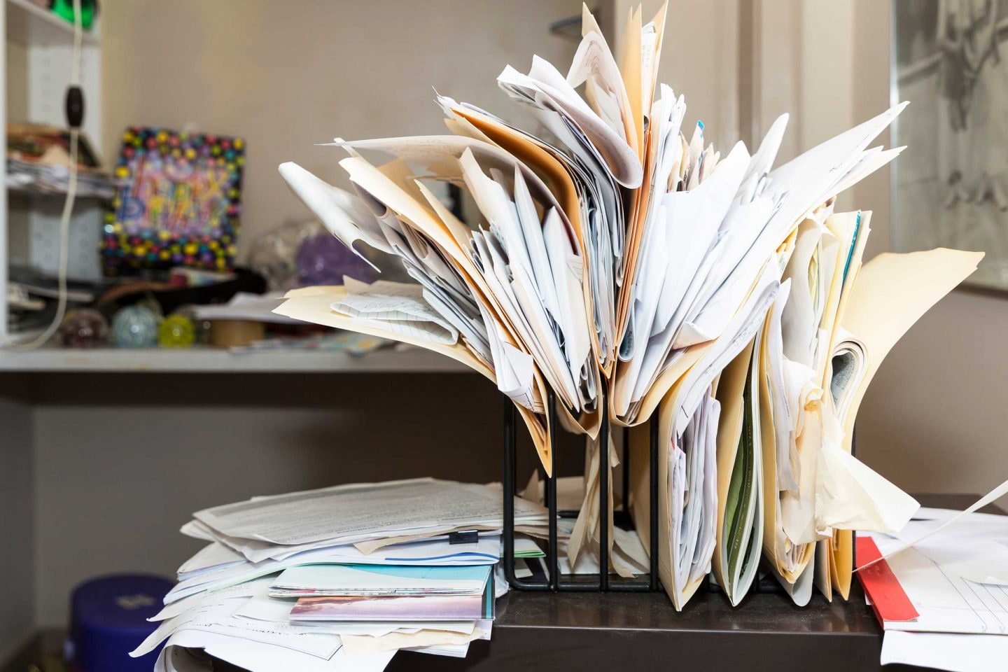 Организация работы с бумагами в офисе