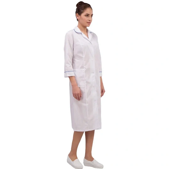 Халат для медицинского персонала м02-ХЛ женский (р.60-62) 170-176 S
