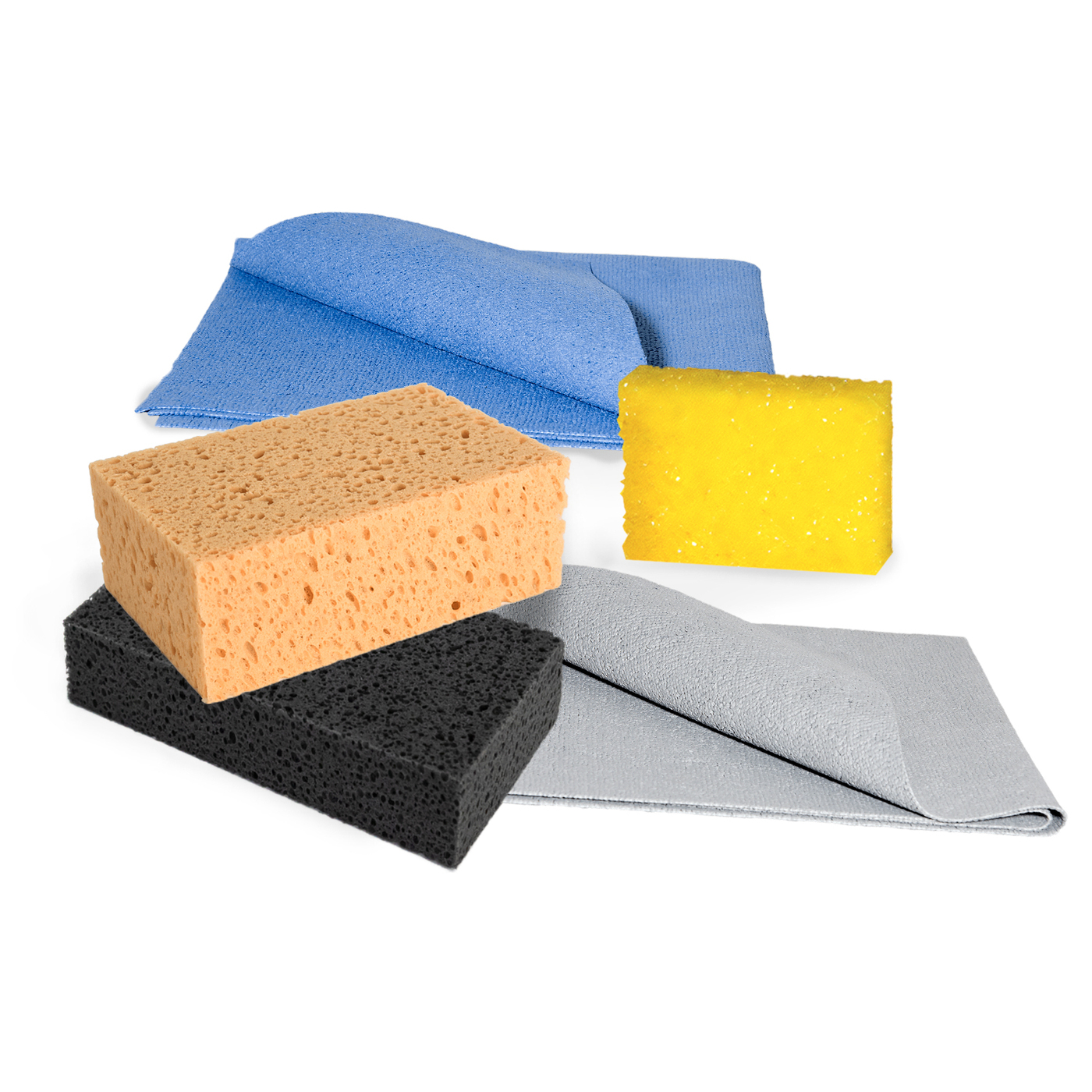 Тряпки, салфетки, губки