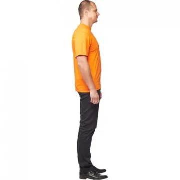 Футболка (160 г.) с кор.рукавом оранж (XXL)