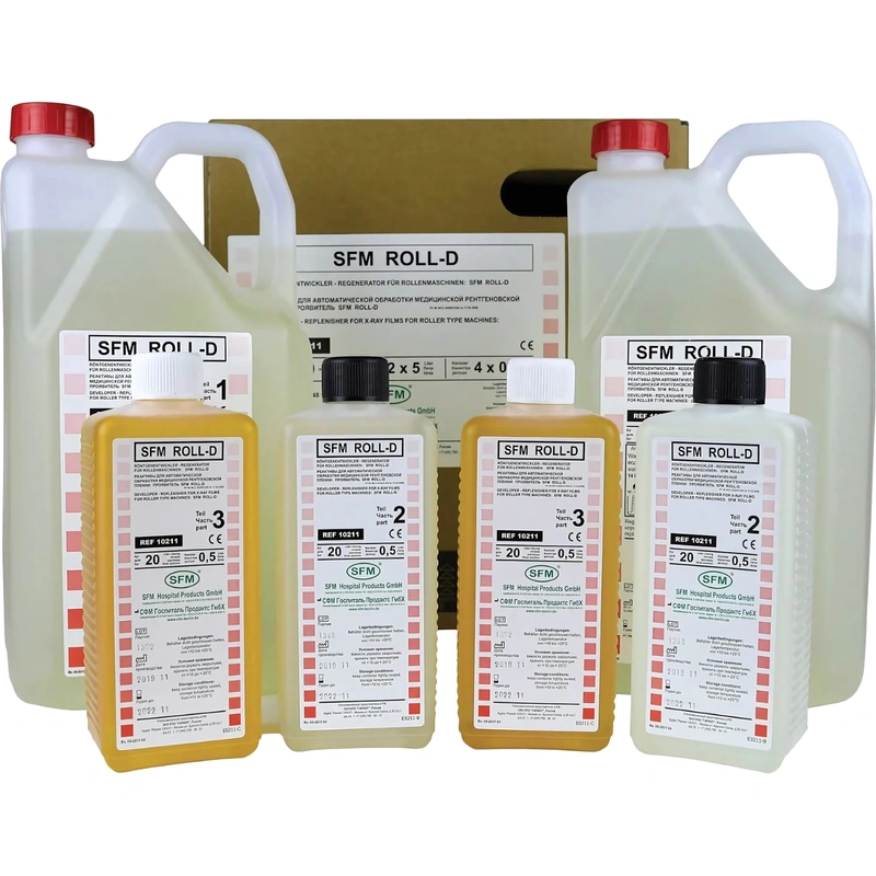 Проявители и фиксажи для рентгенологии