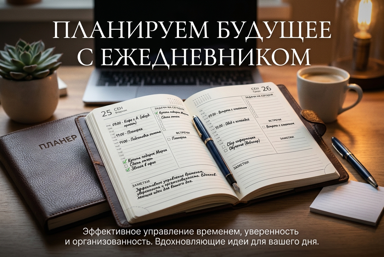 Ежедневники и еженедельники датированные и недатированные. Что выбрать?