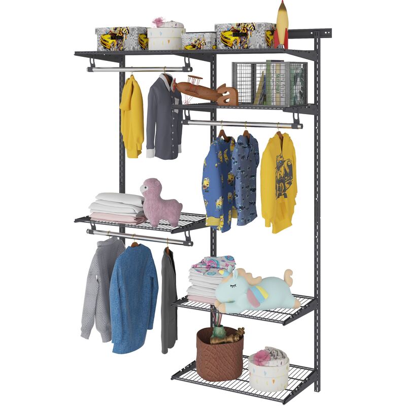 Стеллажи гардеробные