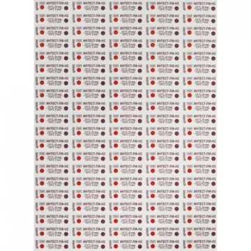 Индикатор стерилизации ПАР ИнТЕСТ-ПФ2 121/25, 134/5, 500 шт., б/ж