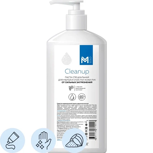 Паста М SOLO Cleanup очищающая  1000мл (Глобал Портс)