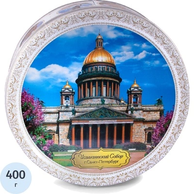 Печенье Regnum Санкт-Петербург сдобное ж/б, 400г, MC-4-8, 2307290