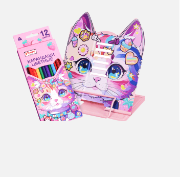 Товары для школы Kitty stickers