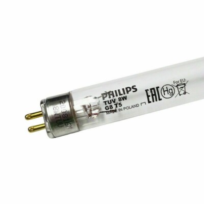 Лампа трубчатая УФ Philips TUV 8W/G8 T5