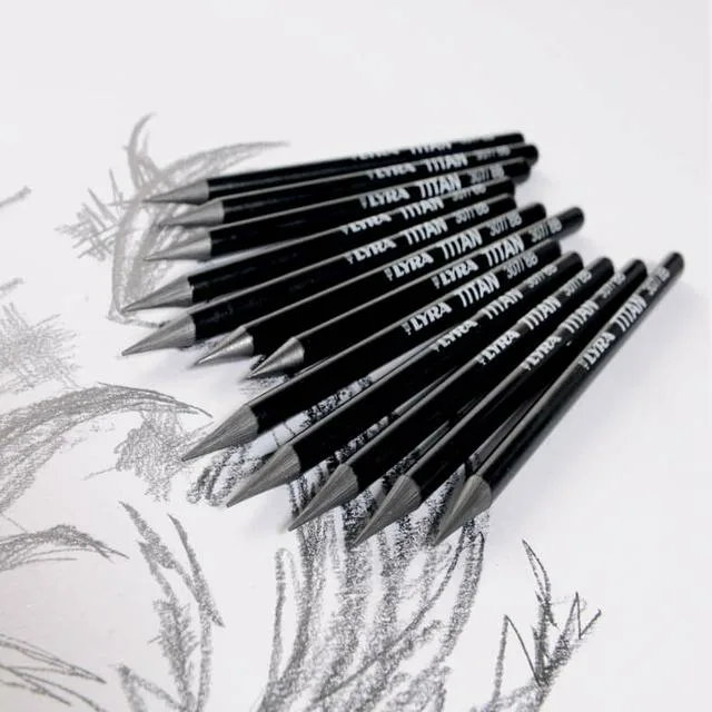 Карандаши чернографитные художественные