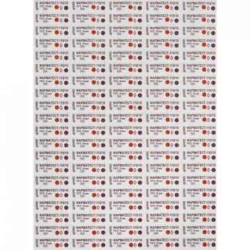 Индикатор стерилизации раств-в ПАР Фарматест-110/10/0,05 500 шт., б/ж