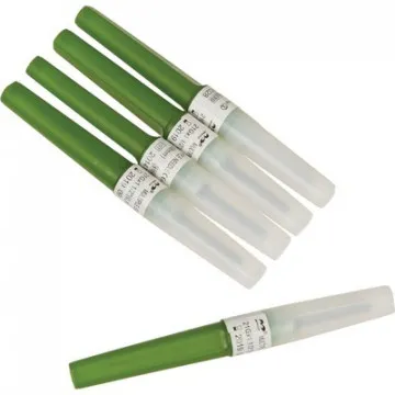 Игла двусторонняя 21G (0,8х38мм) зеленая Improvacuter 100шт/уп