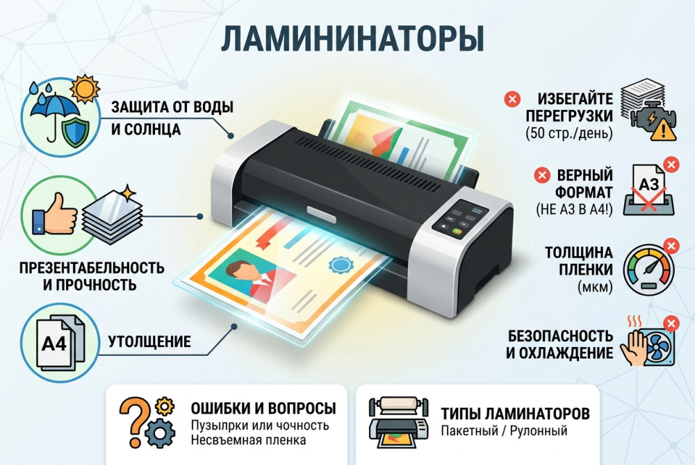 Что надо знать о ламинаторах