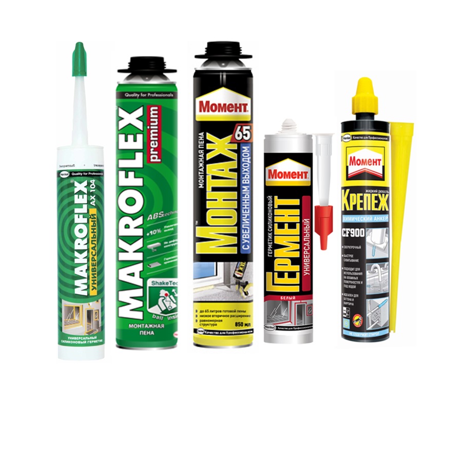 Пена и герметики