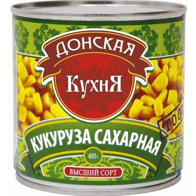 Кукуруза Донская Кухня стерилизованная 425мл