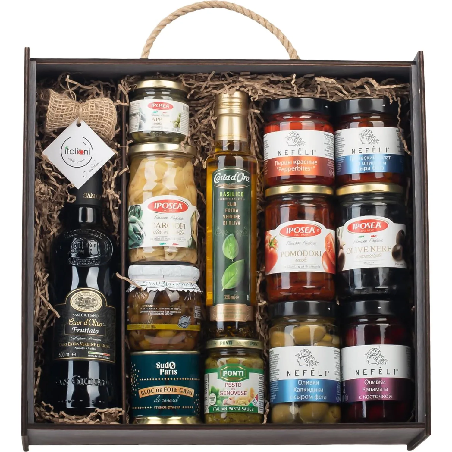 Подарочные продуктовые наборы