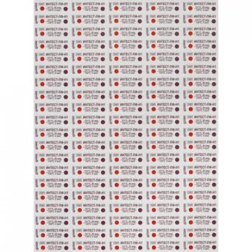 Индикатор стерилизации ПАР ИнТЕСТ-ПФ1 121/20, 134/4, 500 шт.,  б/ж