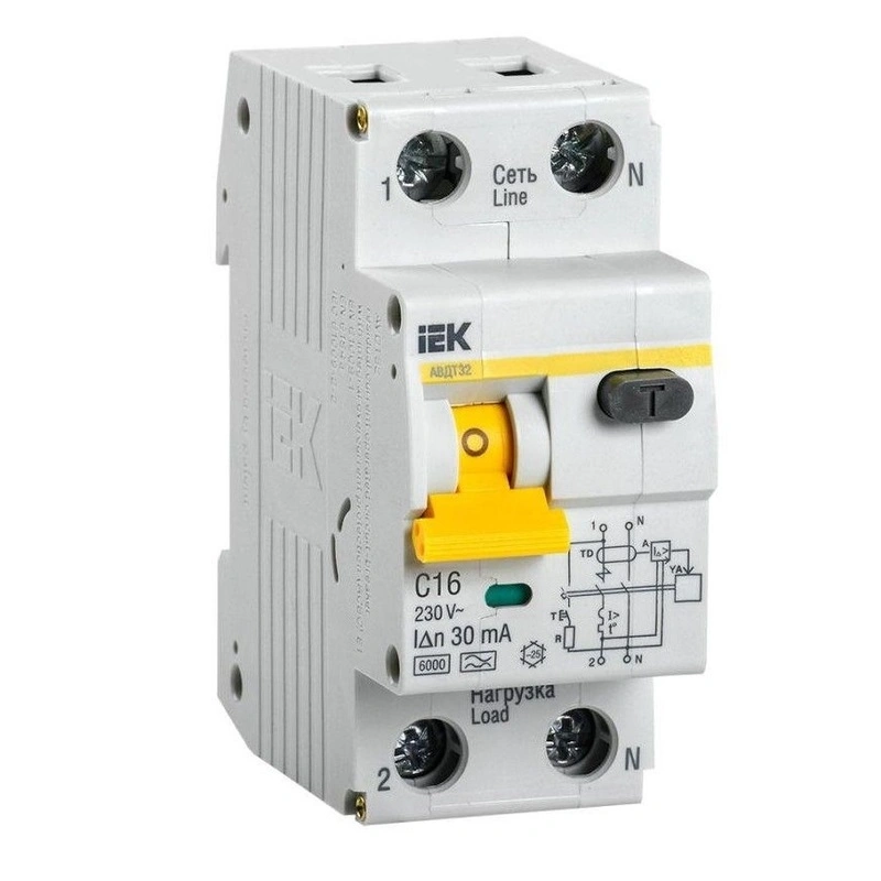 Дифференциальные автоматы и УЗО