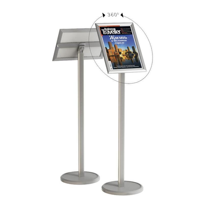 Стойки рекламные, стенды для баннеров