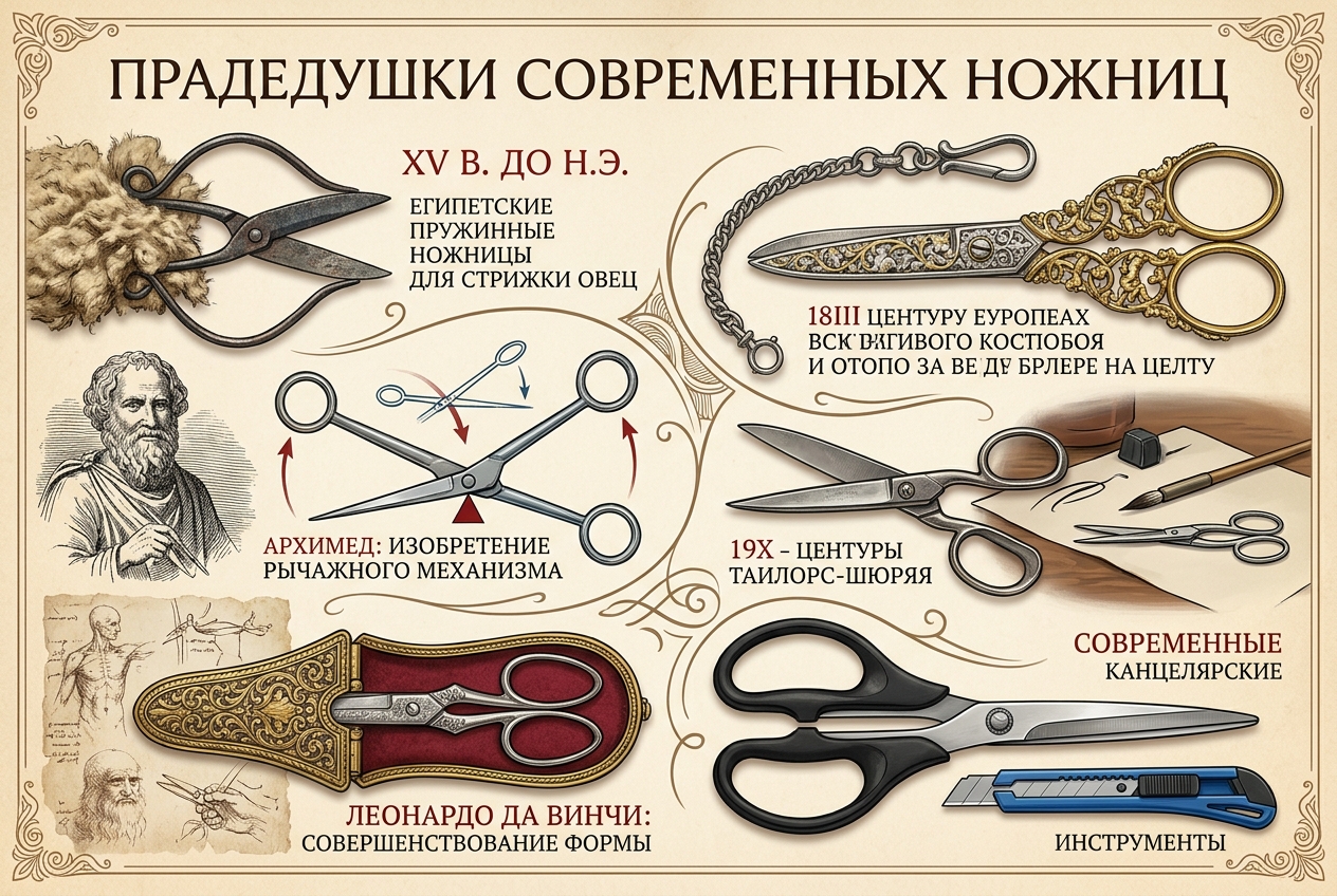 Канцелярские ножи и ножницы