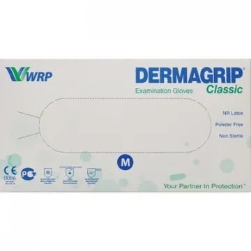 Перчатки мед.смотров. латекс н/c,н/о, текст,2хлор Dermagrip Cls (XS) 50п/уп