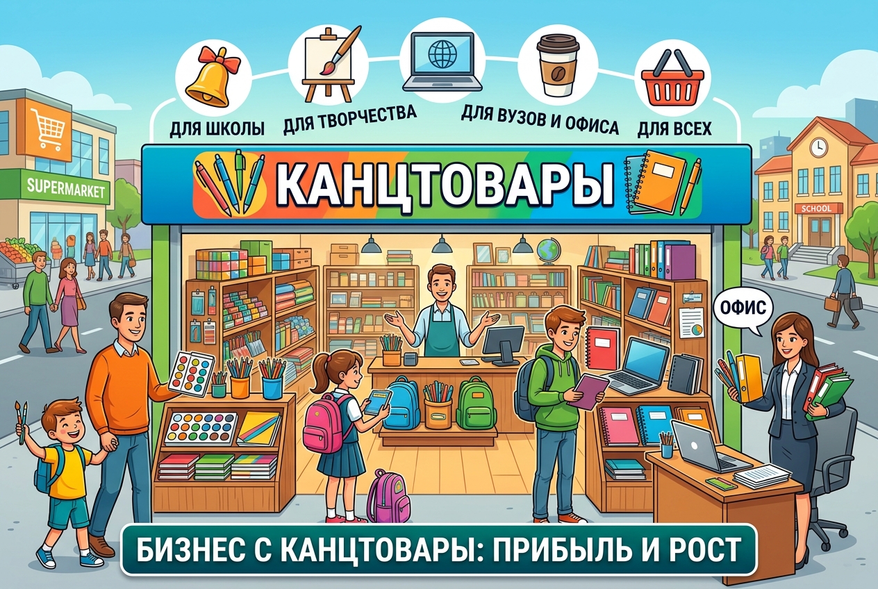 Как создать свой магазин канцтоваров? Часть 1.