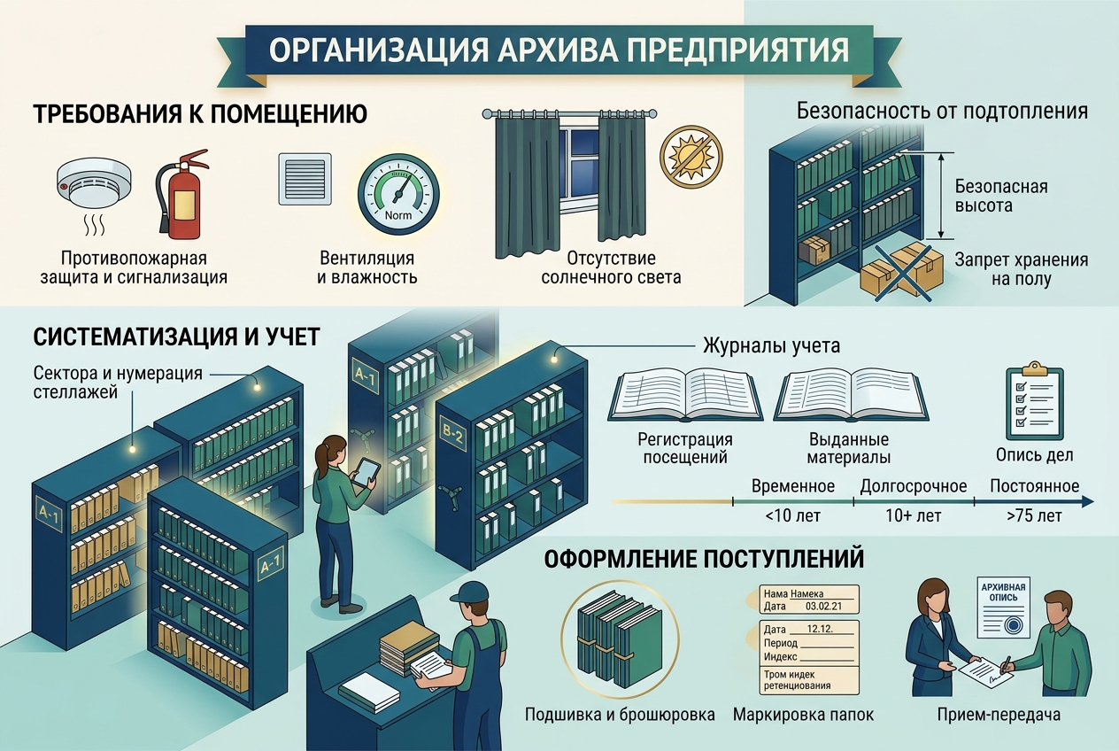 Полезные советы по оперативному хранению архивных документов