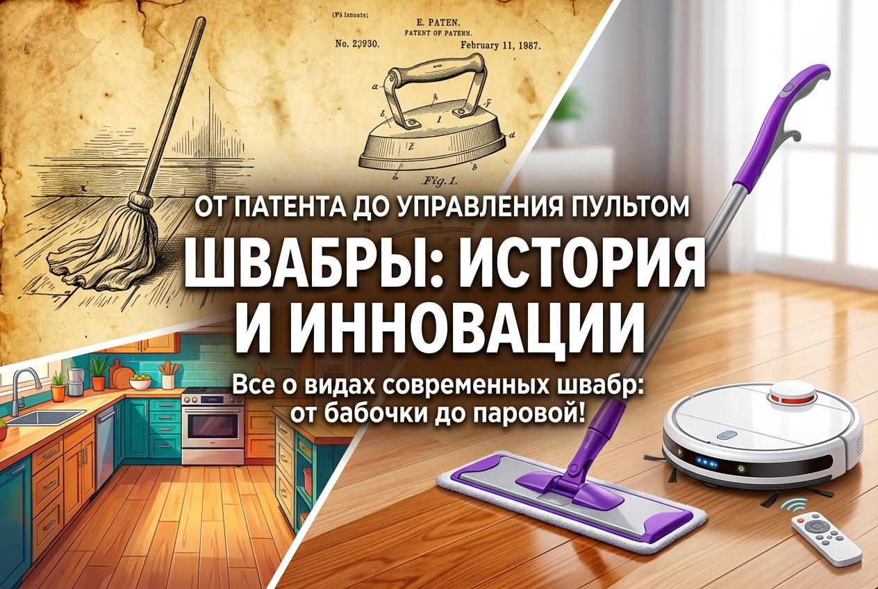 Знакомьтесь: швабра!