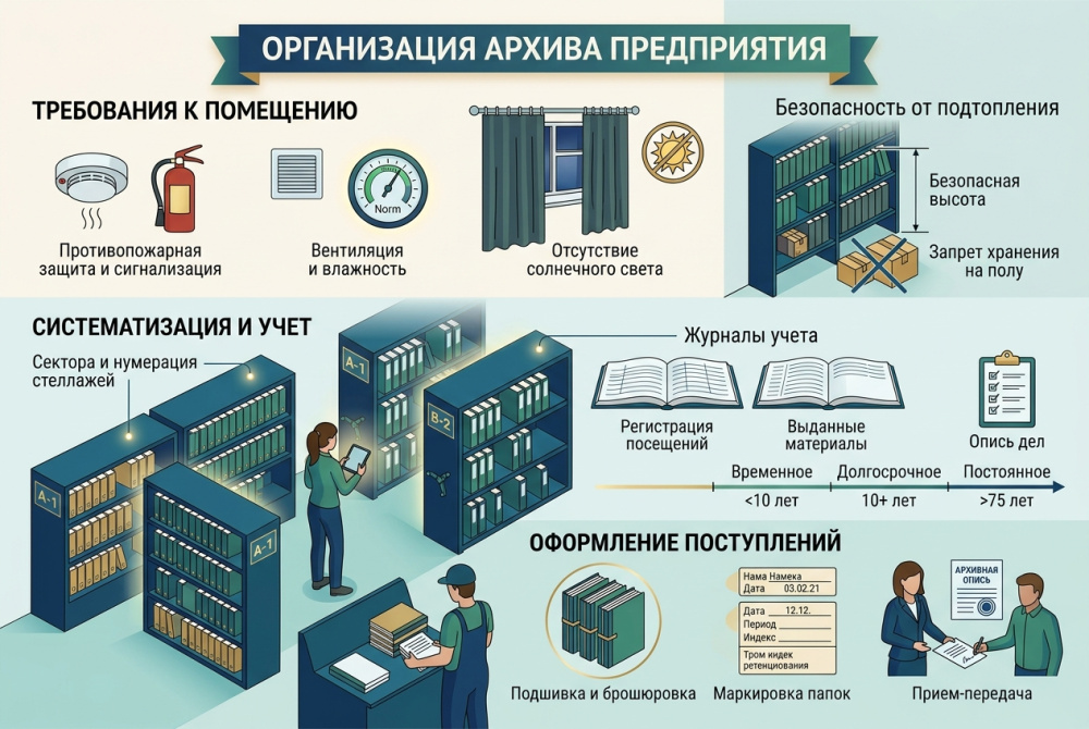 Полезные советы по оперативному хранению архивных документов
