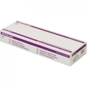 Скальпель стер, лезв.из в/угл.ст. р-10 Beroblade 10шт/уп