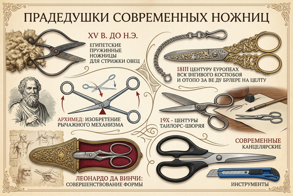 Канцелярские ножи и ножницы
