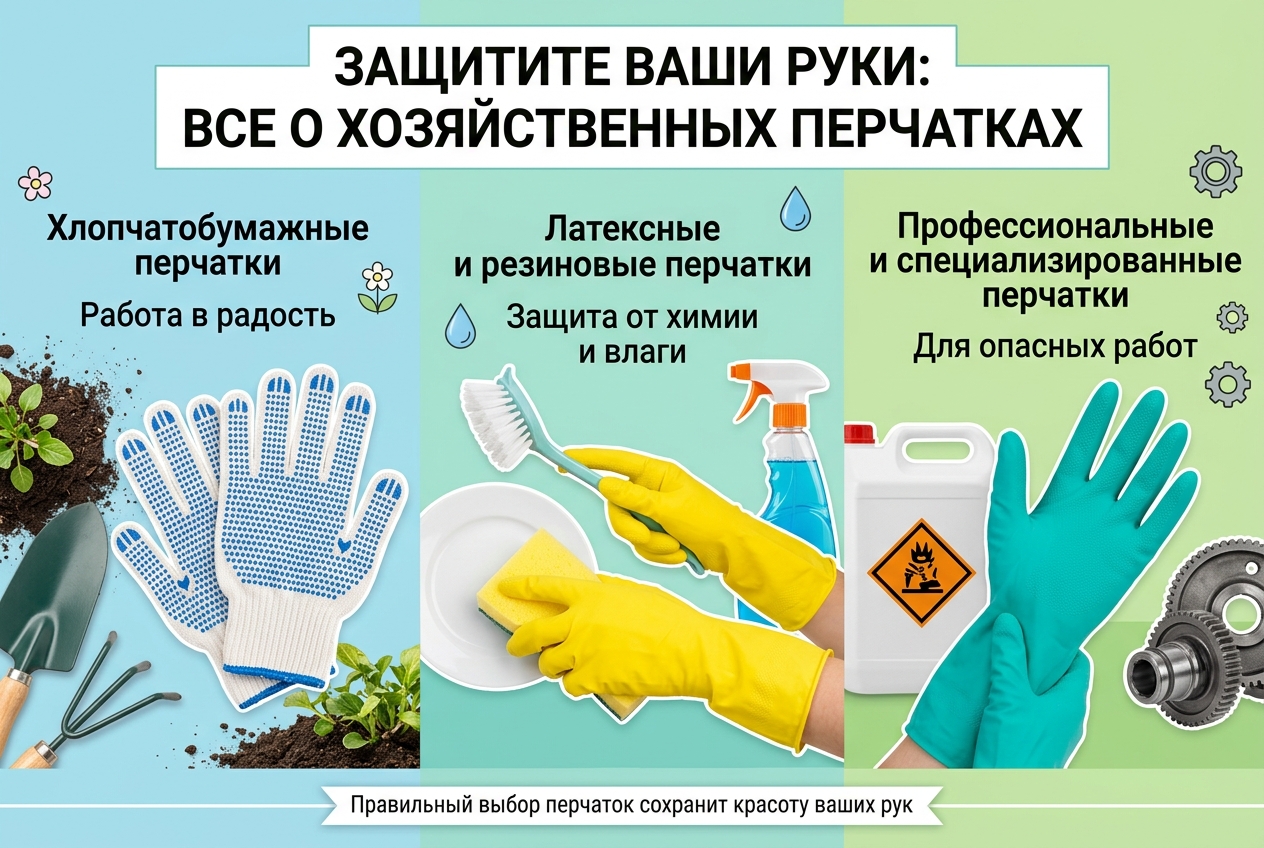 Перчатки как средство индивидуальной защиты