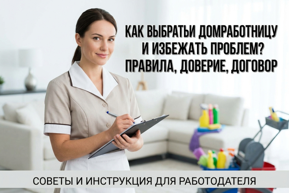 Нанимаем домработницу: подсказки и предупреждения