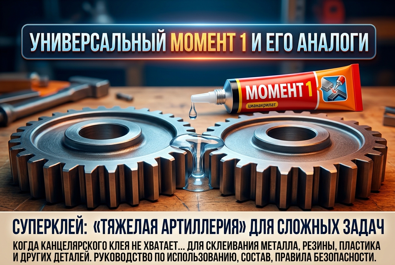 Универсальный клей «Момент»