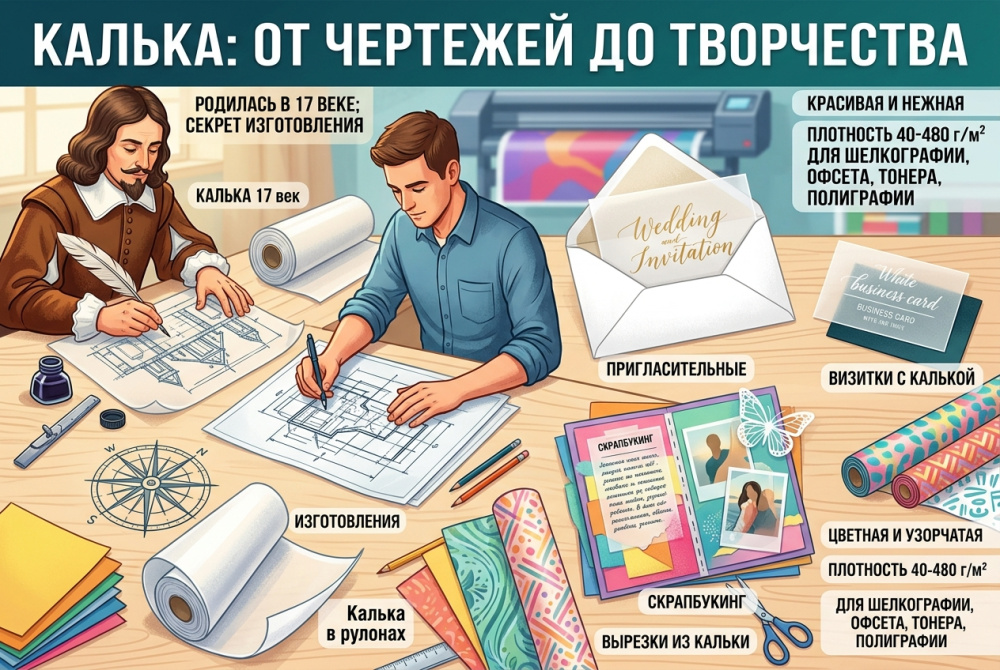 Прозрачное изящество кальки