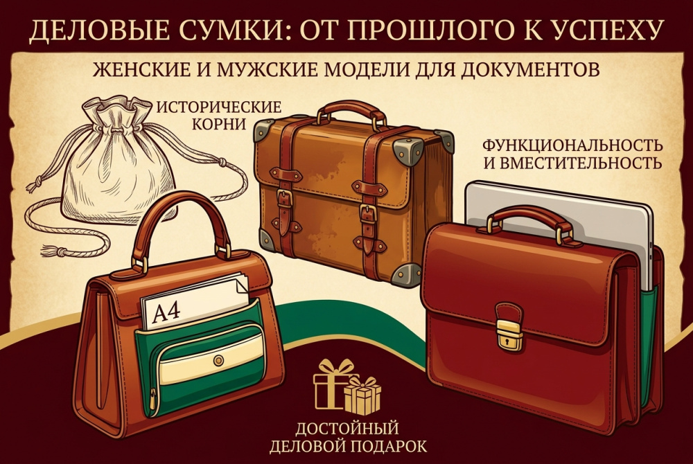 Эволюция деловых сумок