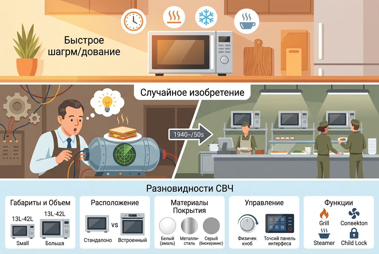 Микроволновки, простые и сложные