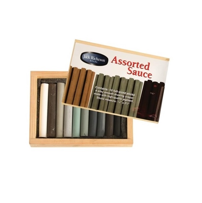 Пастель, сангина, уголь