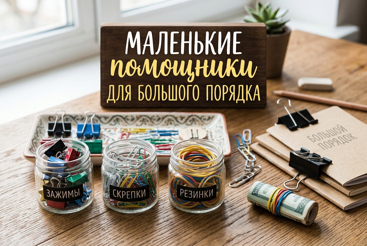 Маленькие помощники для большого порядка