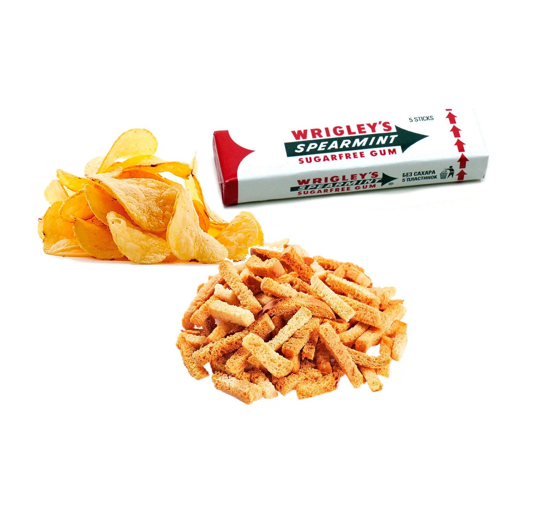 Снеки, жевательная резинка