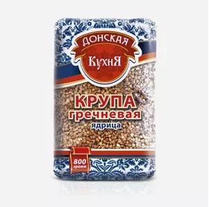 Гречка крупа Донская кухня 0,8кг
