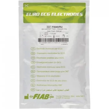 Электроды для ЭКГ однораз.50х36мм, пена, универс. Fiab F9049/RU 50шт/уп