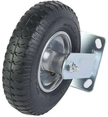 Колесо пневматическое неповоротное на кронштейне PRF 80 210 мм